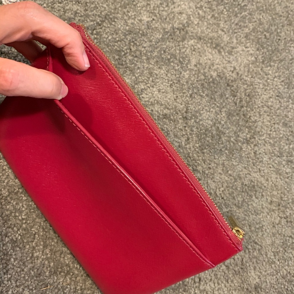 Tory Burch Raspberry clutch/wallet - - Picture 2 of 3